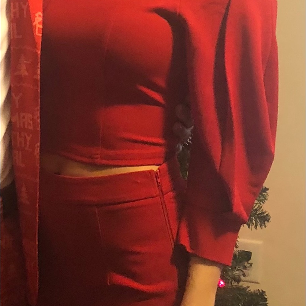 Two piece jumpsuit